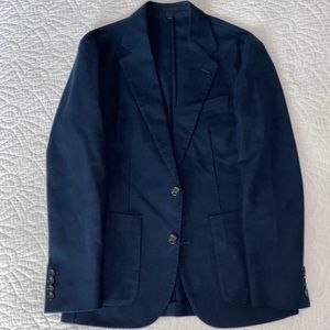 J. CREW Men’s Ludlow Slim-Fit Suede Blazer